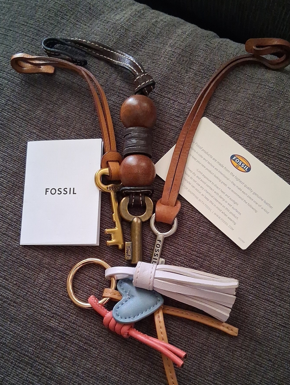 Fossil Charms And Cards